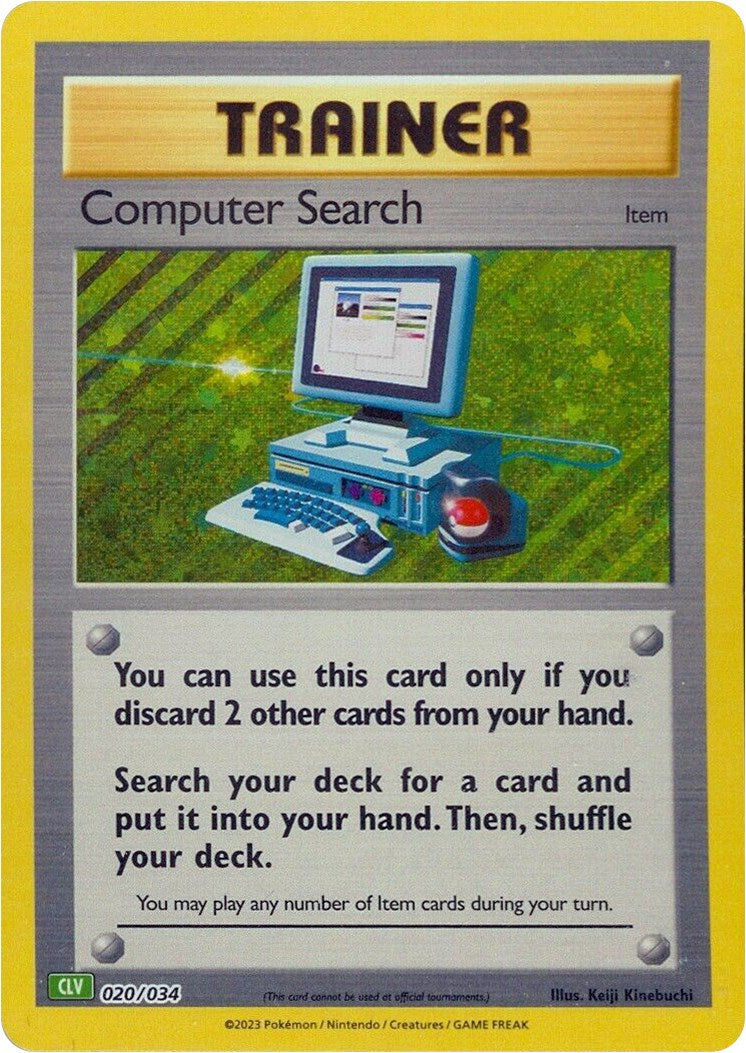 Computer Search (CLV) [Trading Card Game Classic] | Jomio and Rueliete's Cards and Comics