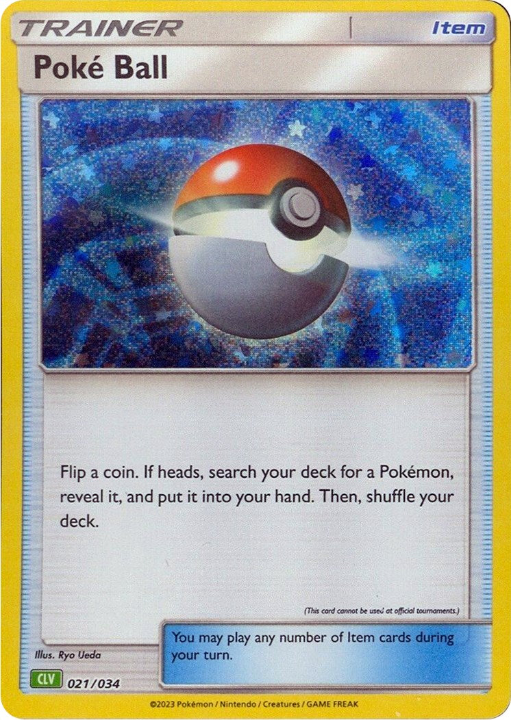 Poke Ball (CLV) [Trading Card Game Classic] | Jomio and Rueliete's Cards and Comics