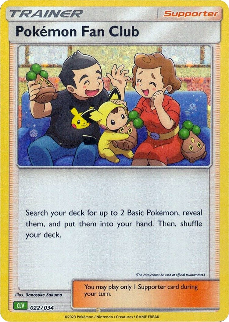 Pokemon Fan Club (CLV) [Trading Card Game Classic] | Jomio and Rueliete's Cards and Comics