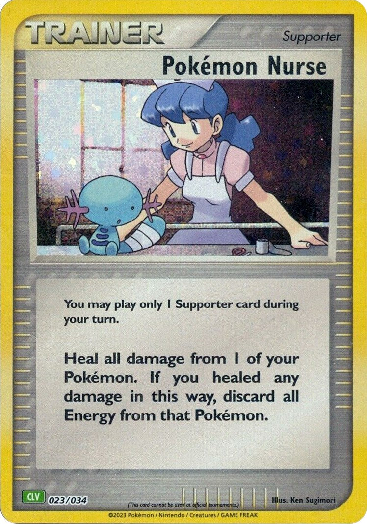 Pokemon Nurse (023/034) [Trading Card Game Classic] | Jomio and Rueliete's Cards and Comics