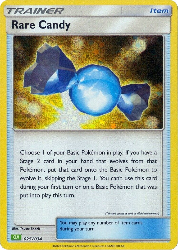 Rare Candy (CLV) [Trading Card Game Classic] | Jomio and Rueliete's Cards and Comics