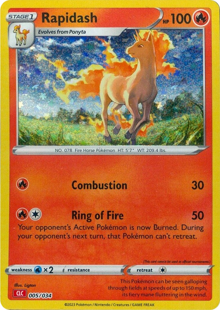 Rapidash [Trading Card Game Classic] | Jomio and Rueliete's Cards and Comics