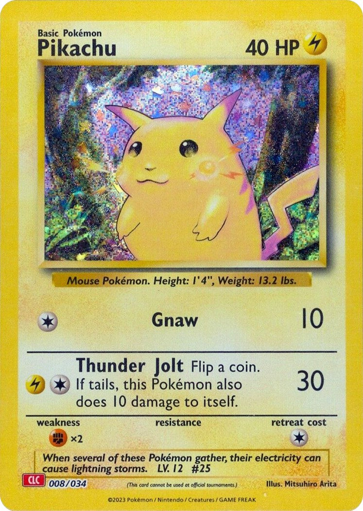 Pikachu [Trading Card Game Classic] | Jomio and Rueliete's Cards and Comics