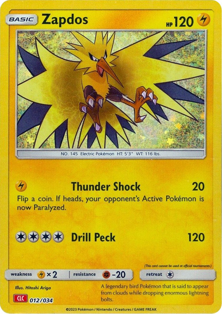 Zapdos [Trading Card Game Classic] | Jomio and Rueliete's Cards and Comics