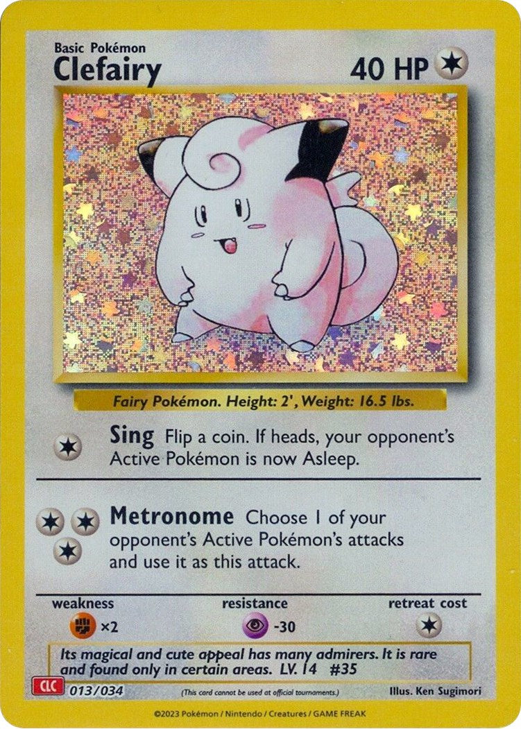 Clefairy [Trading Card Game Classic] | Jomio and Rueliete's Cards and Comics