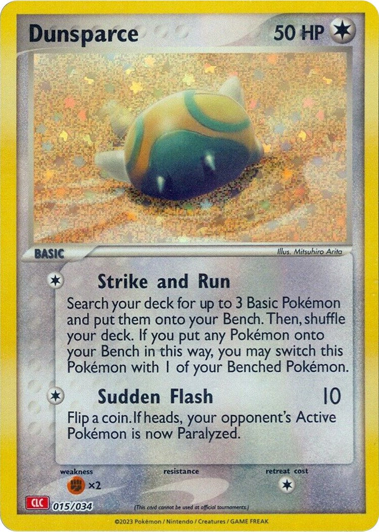 Dunsparce [Trading Card Game Classic] | Jomio and Rueliete's Cards and Comics