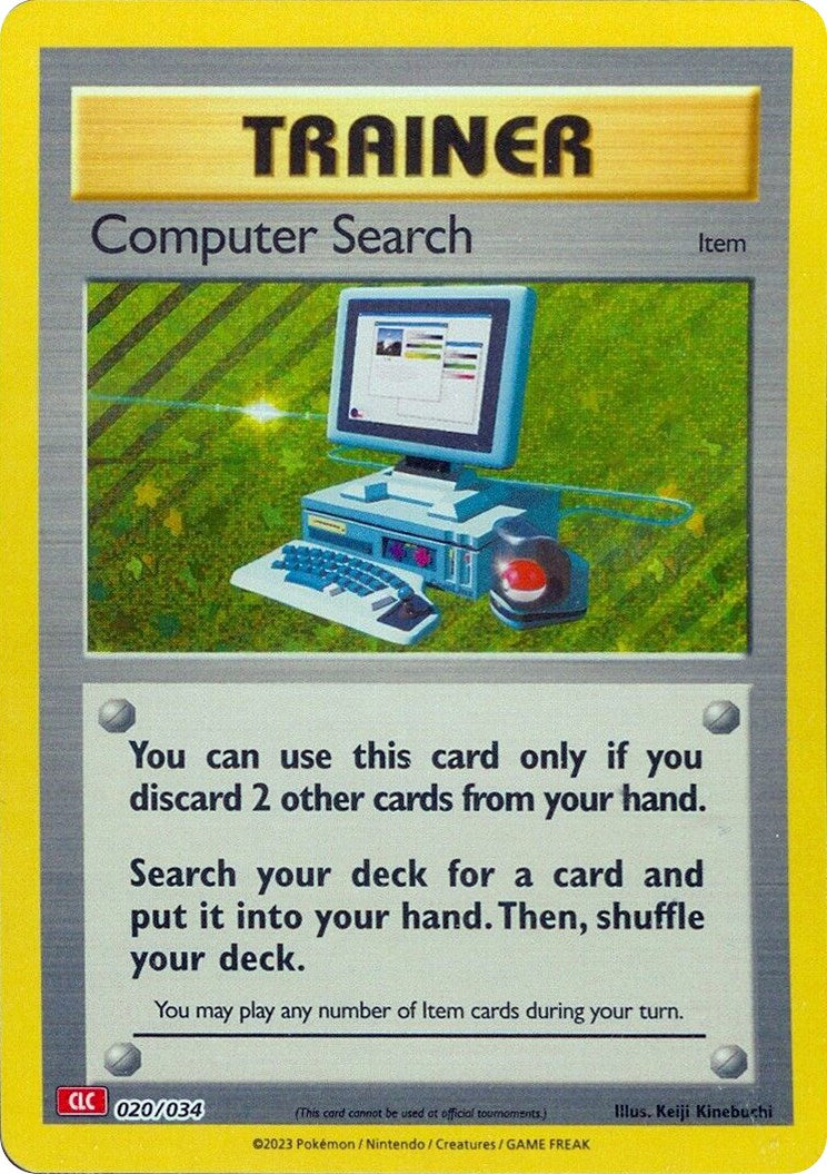 Computer Search (CLC) [Trading Card Game Classic] | Jomio and Rueliete's Cards and Comics