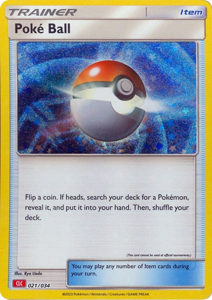 Poke Ball (CLC) [Trading Card Game Classic] | Jomio and Rueliete's Cards and Comics