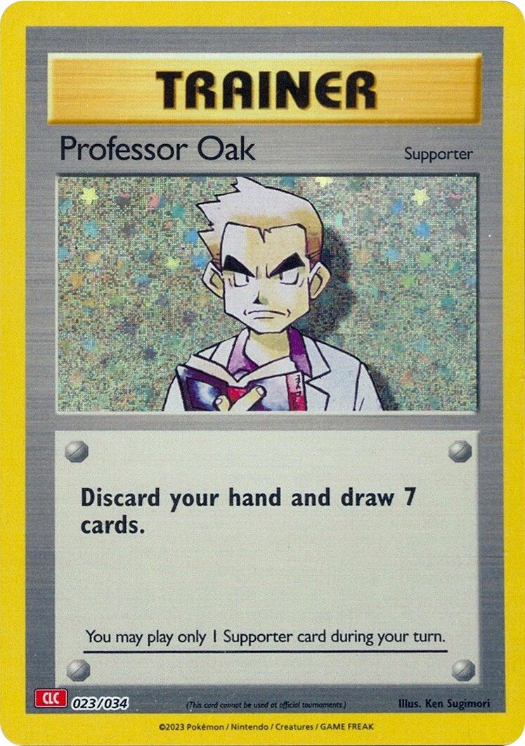 Professor Oak (CLC) [Trading Card Game Classic] | Jomio and Rueliete's Cards and Comics
