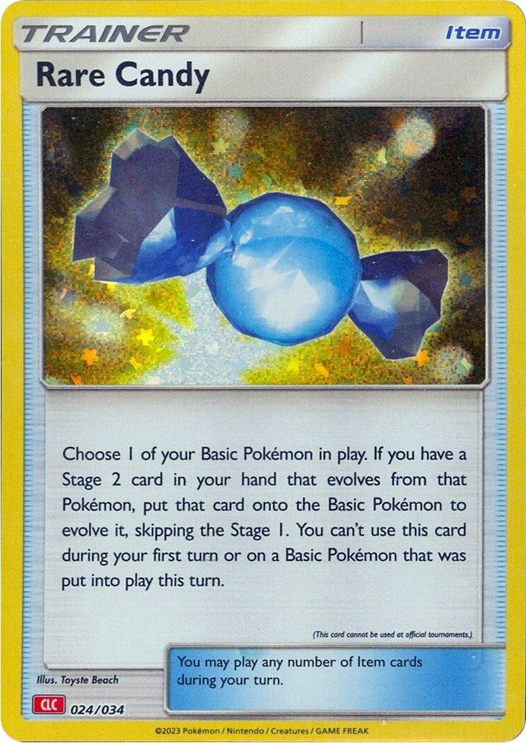 Rare Candy (CLC) [Trading Card Game Classic] | Jomio and Rueliete's Cards and Comics