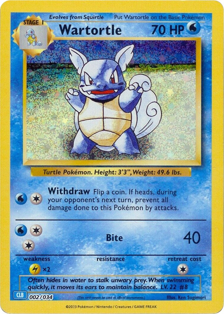 Wartortle [Trading Card Game Classic] | Jomio and Rueliete's Cards and Comics