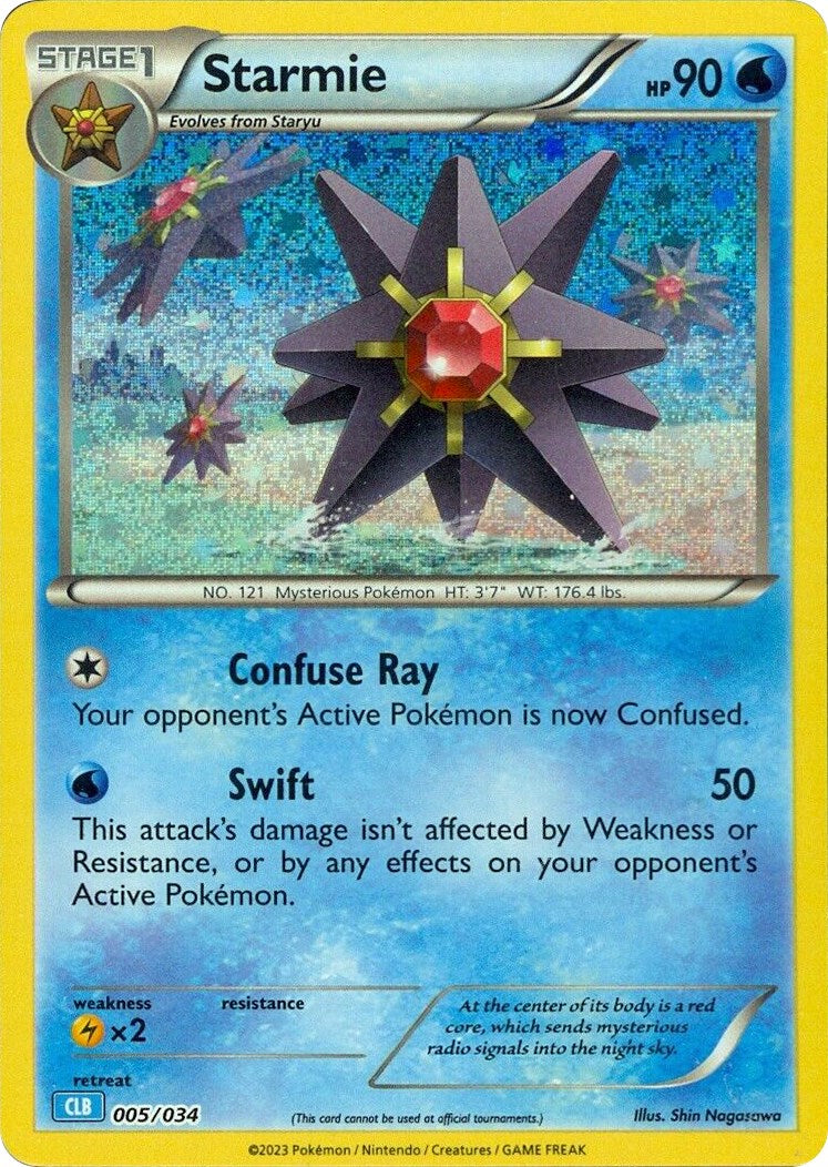Starmie [Trading Card Game Classic] | Jomio and Rueliete's Cards and Comics