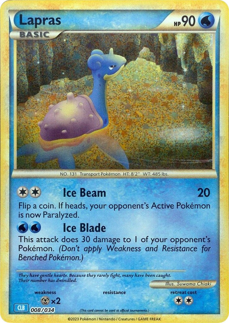 Lapras [Trading Card Game Classic] | Jomio and Rueliete's Cards and Comics