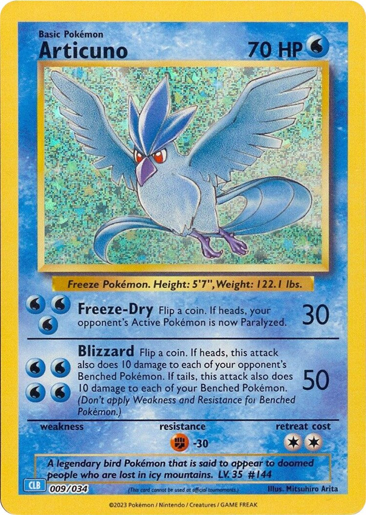 Articuno [Trading Card Game Classic] | Jomio and Rueliete's Cards and Comics