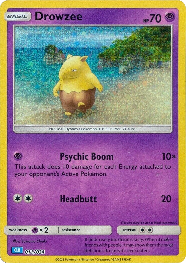 Drowzee [Trading Card Game Classic] | Jomio and Rueliete's Cards and Comics