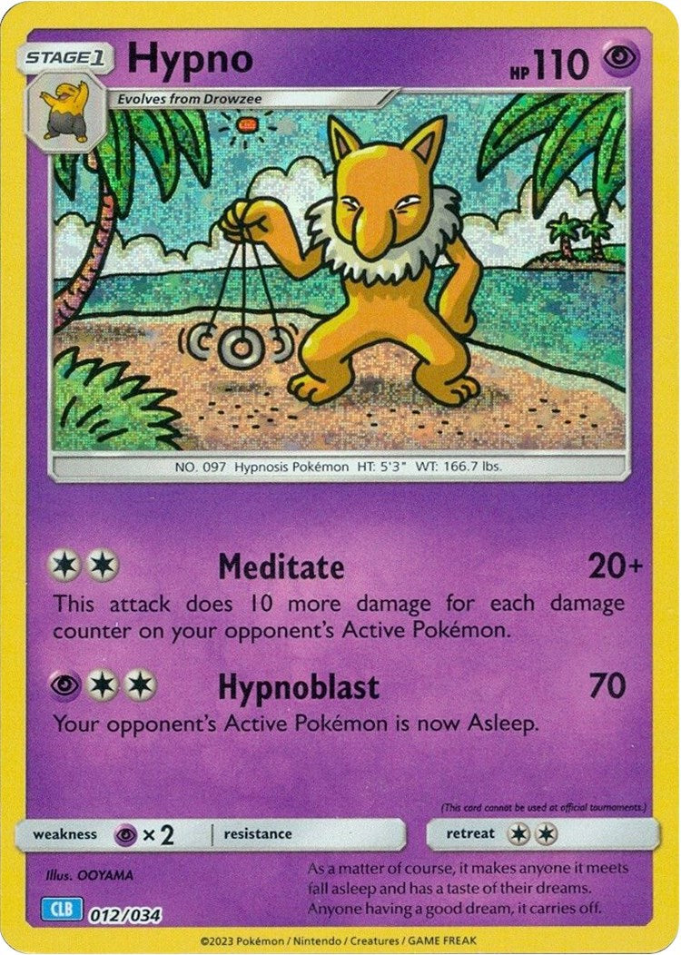 Hypno [Trading Card Game Classic] | Jomio and Rueliete's Cards and Comics