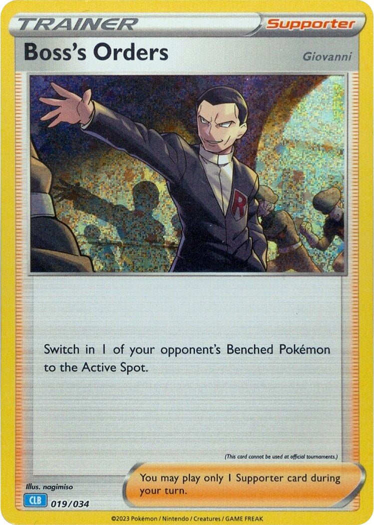 Boss's Orders (CLB) [Trading Card Game Classic] | Jomio and Rueliete's Cards and Comics