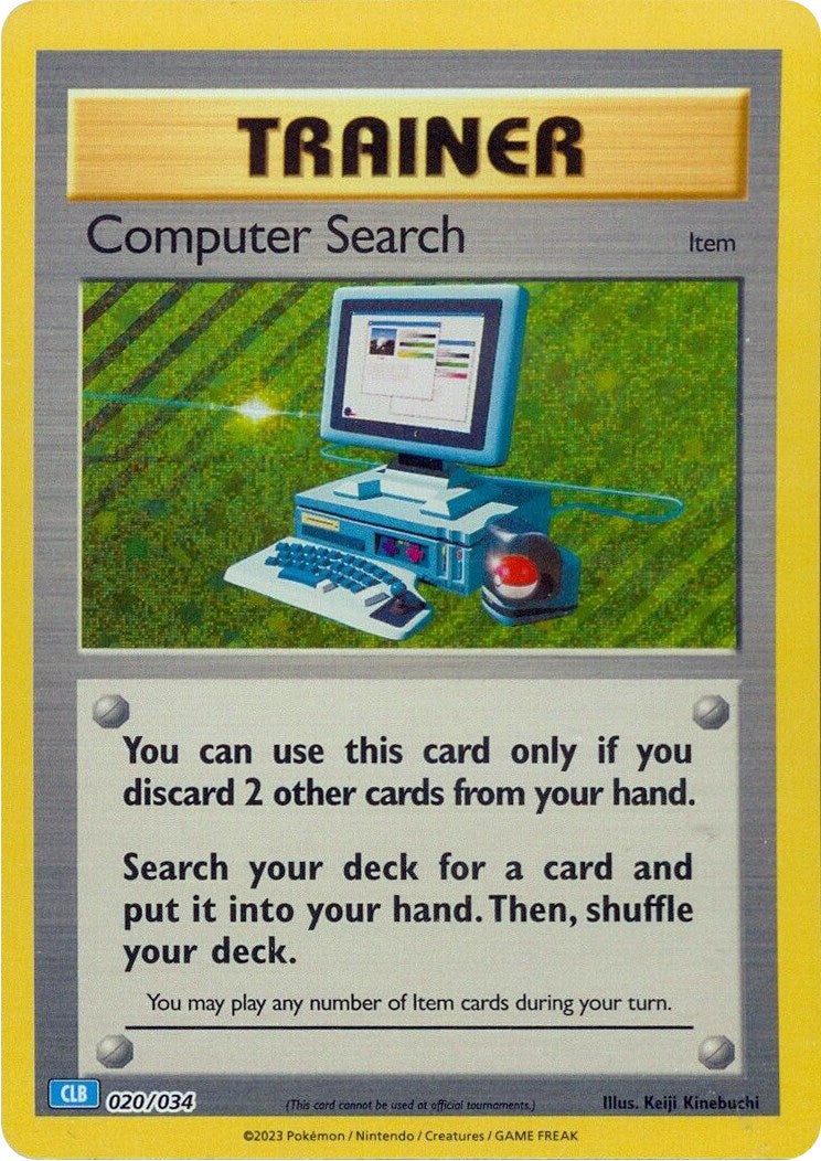 Computer Search (CLB) [Trading Card Game Classic] | Jomio and Rueliete's Cards and Comics