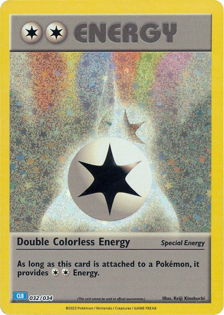 Double Colorless Energy (CLB) [Trading Card Game Classic] | Jomio and Rueliete's Cards and Comics