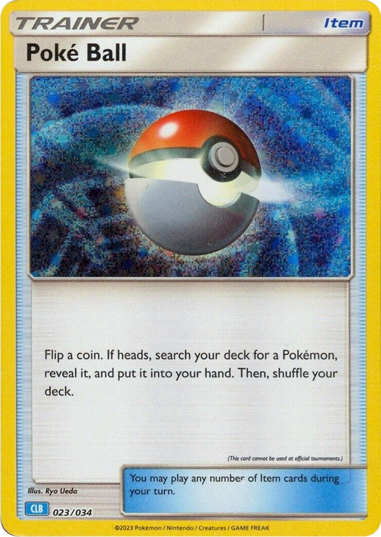 Poke Ball (CLB) [Trading Card Game Classic] | Jomio and Rueliete's Cards and Comics