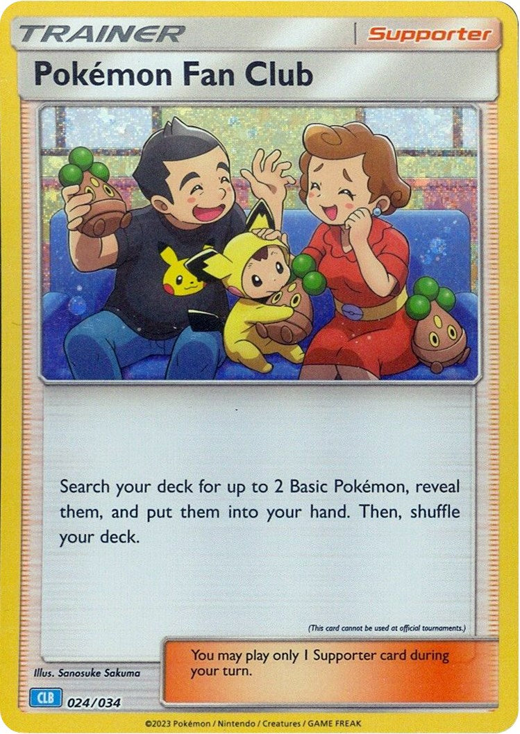 Pokemon Fan Club (CLB) [Trading Card Game Classic] | Jomio and Rueliete's Cards and Comics