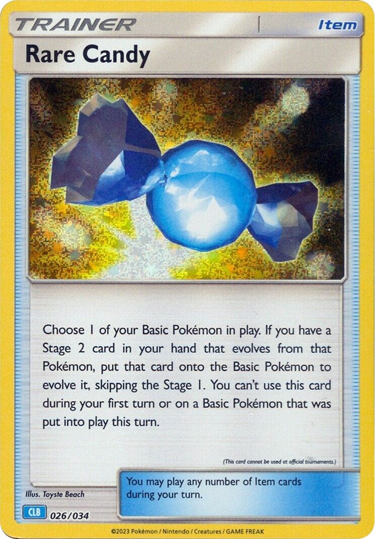 Rare Candy (CLB) [Trading Card Game Classic] | Jomio and Rueliete's Cards and Comics