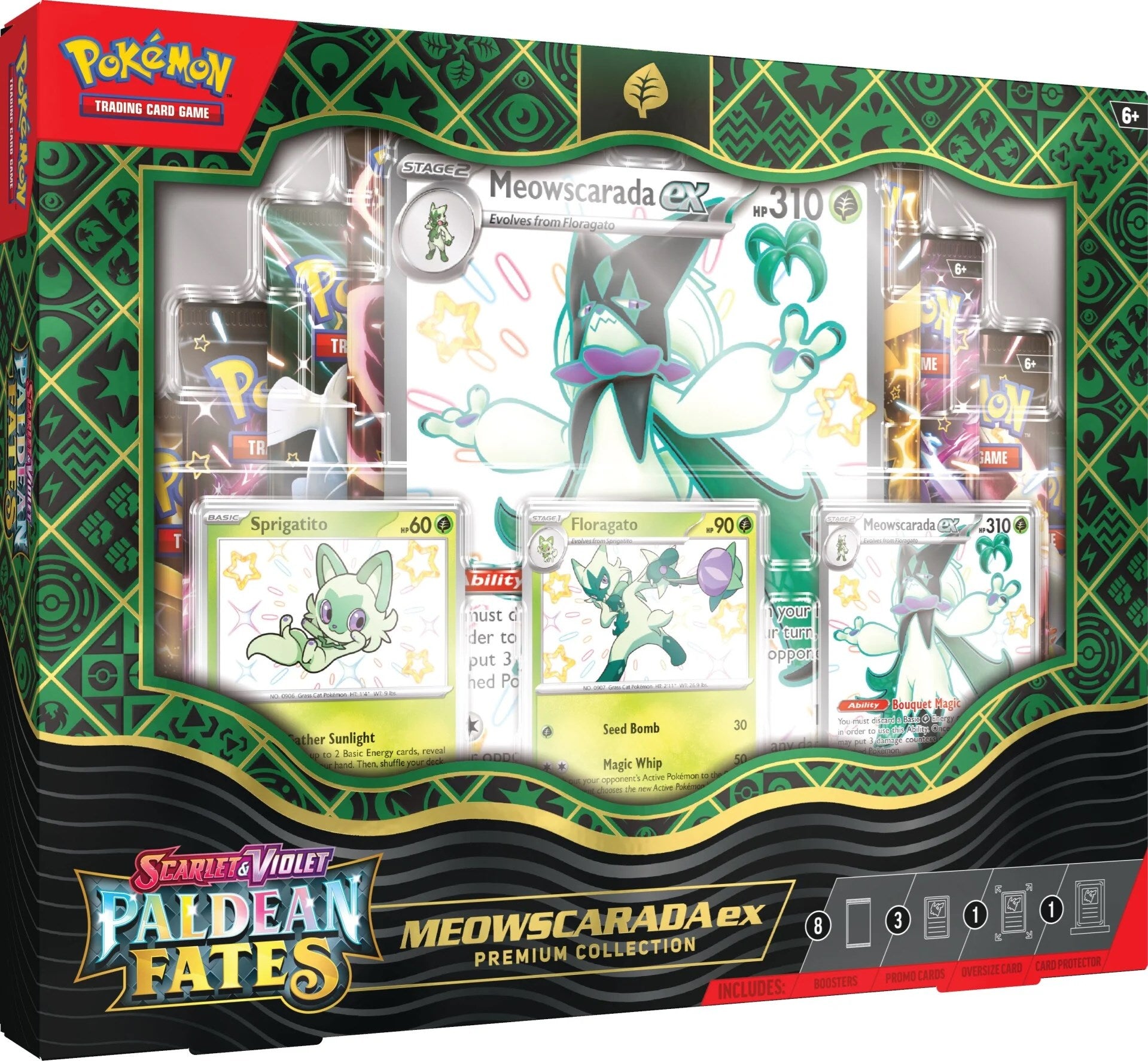 Scarlet & Violet: Paldean Fates - Premium Collection (Meowscarada ex) | Jomio and Rueliete's Cards and Comics