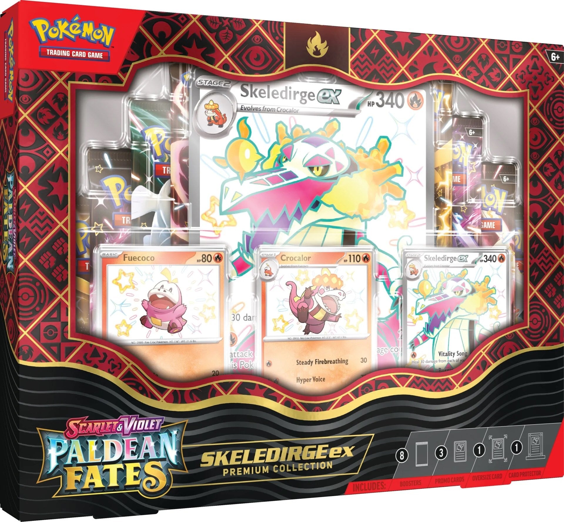 Scarlet & Violet: Paldean Fates - Premium Collection (Skeledirge ex) | Jomio and Rueliete's Cards and Comics