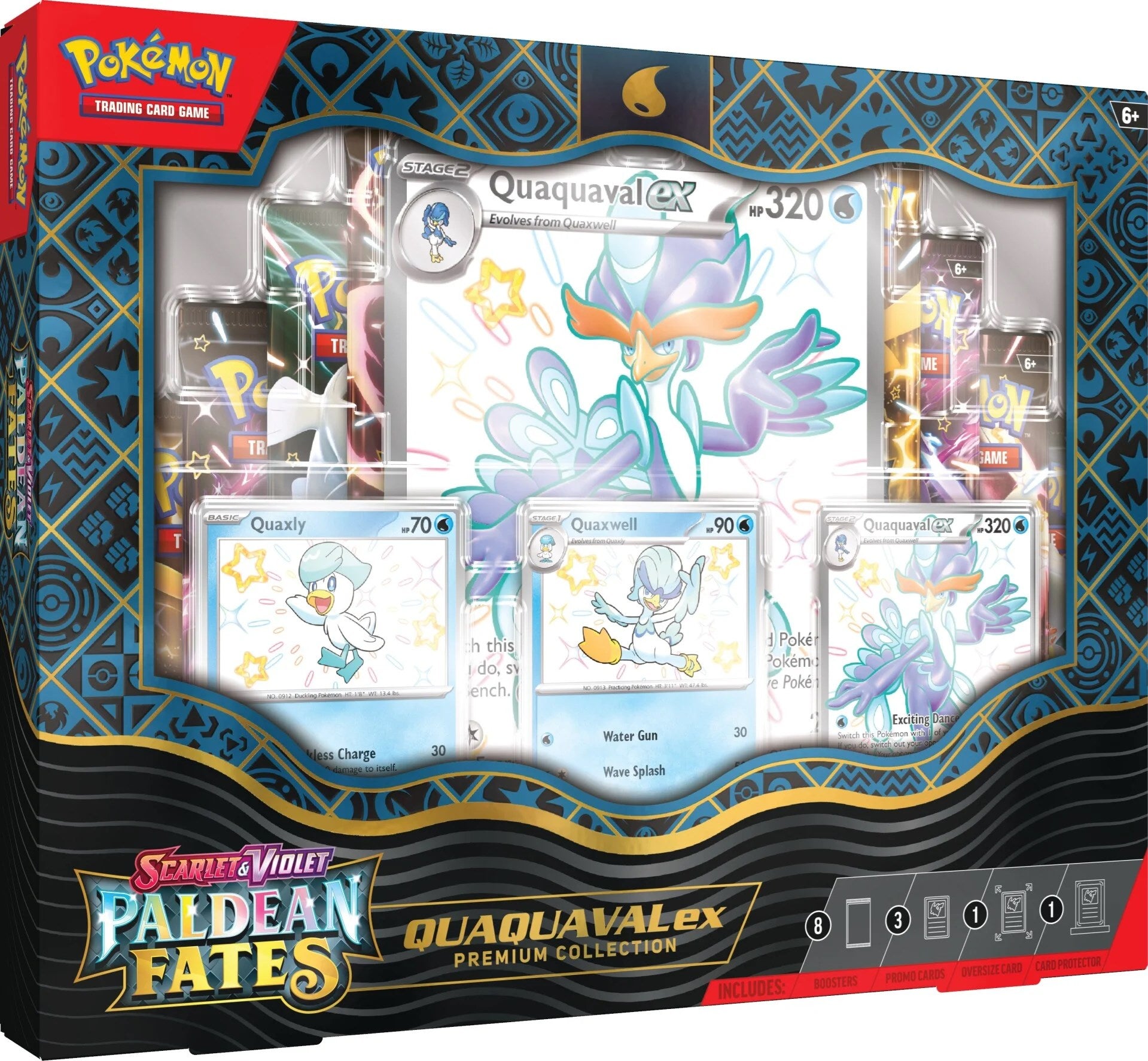 Scarlet & Violet: Paldean Fates - Premium Collection (Quaquaval ex) | Jomio and Rueliete's Cards and Comics