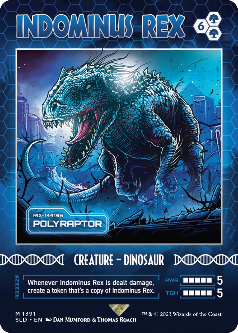 Indominus Rex - Polyraptor [Secret Lair Drop Series] | Jomio and Rueliete's Cards and Comics