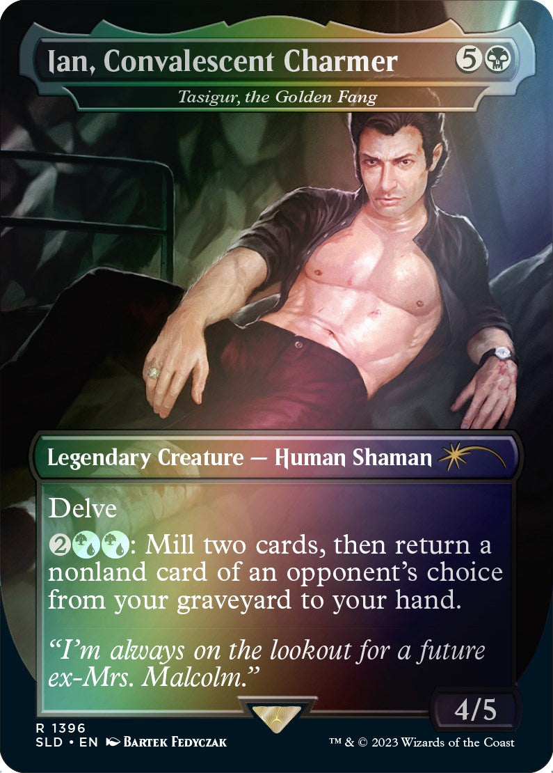 Ian, Convalescent Charmer - Tasigur, the Golden Fang (Rainbow Foil) [Secret Lair Drop Series] | Jomio and Rueliete's Cards and Comics