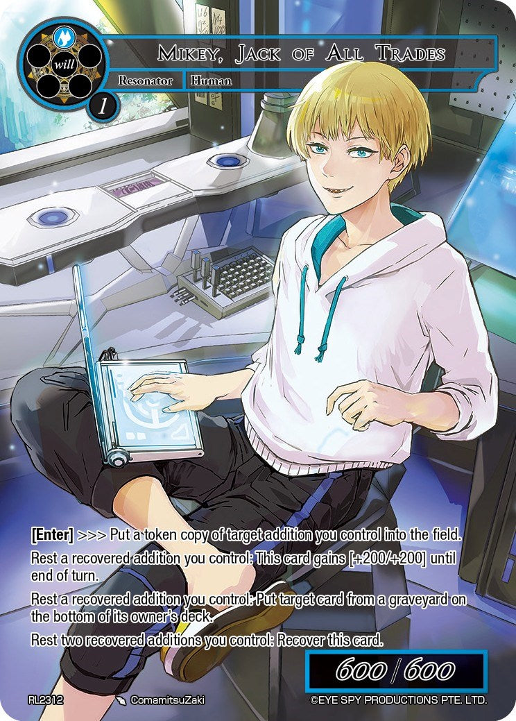Mikey, Jack of All Trades (RL2312) [Promo Cards] | Jomio and Rueliete's Cards and Comics