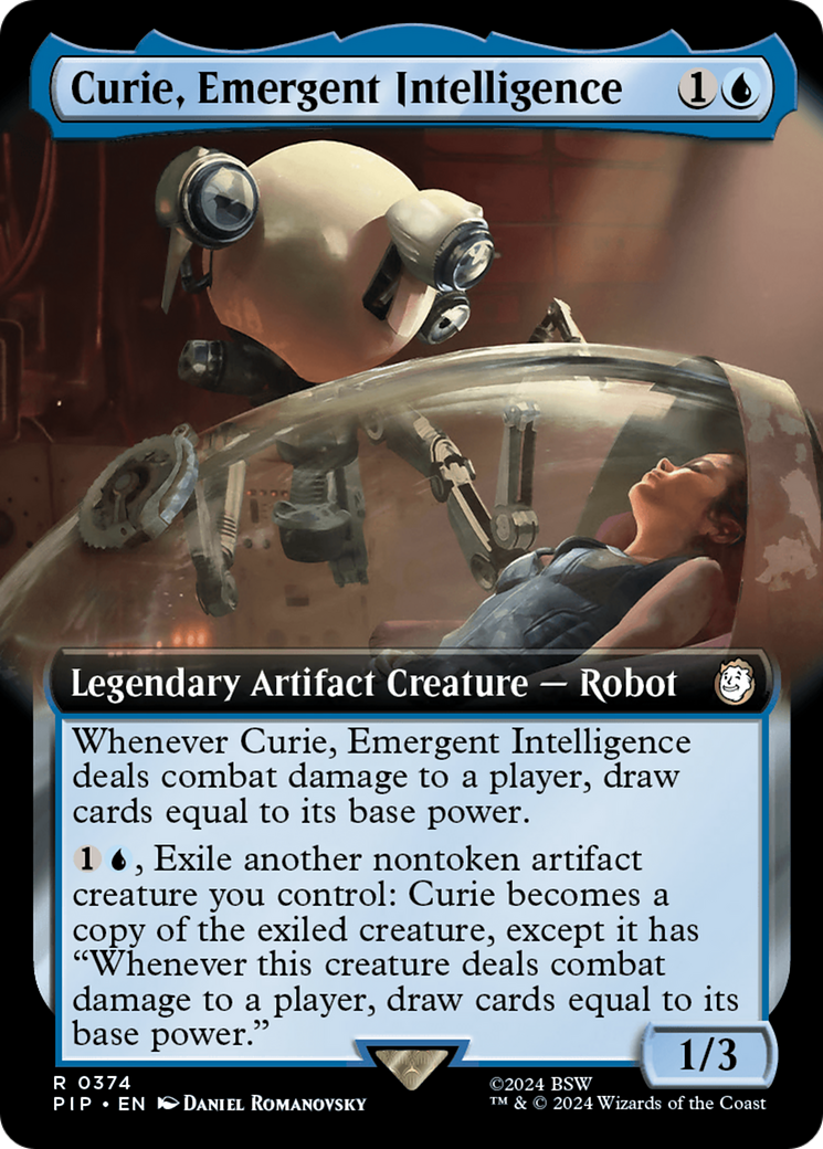 Curie, Emergent Intelligence (Extended Art) [Fallout] | Jomio and Rueliete's Cards and Comics