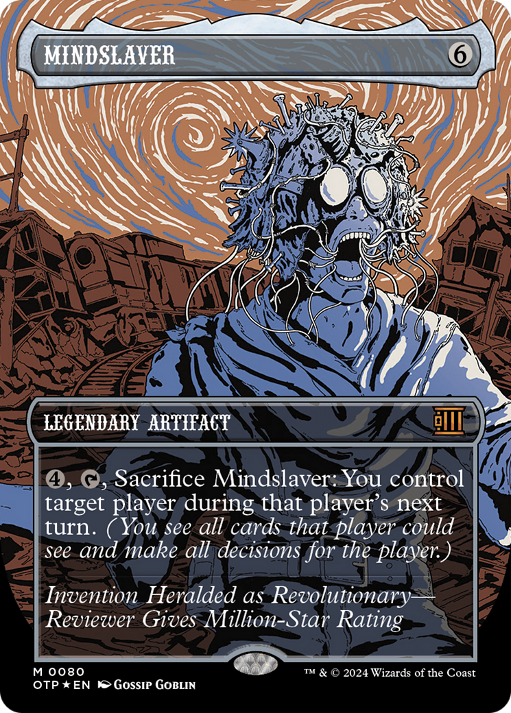 Mindslaver (Textured Foil) [Outlaws of Thunder Junction: Breaking News] | Jomio and Rueliete's Cards and Comics