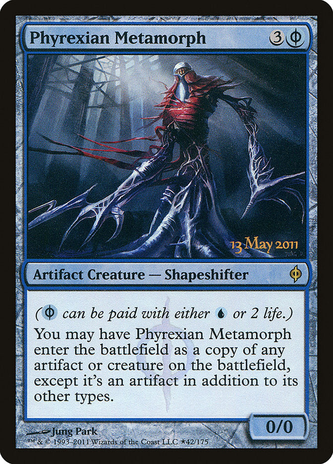 Phyrexian Metamorph [New Phyrexia Prerelease Promos] | Jomio and Rueliete's Cards and Comics