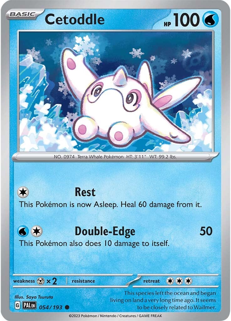 Cetoddle (054/193) [Scarlet & Violet: Paldea Evolved] | Jomio and Rueliete's Cards and Comics