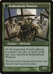 Grizzled Outcasts // Krallenhorde Wantons [Innistrad] | Jomio and Rueliete's Cards and Comics