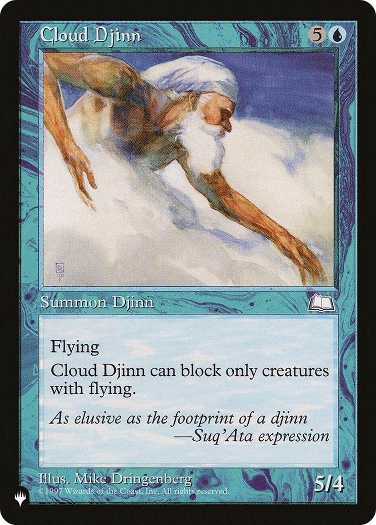 Cloud Djinn [The List] | Jomio and Rueliete's Cards and Comics