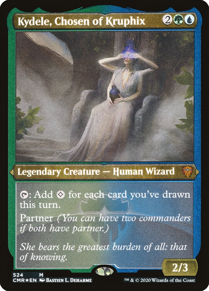 Kydele, Chosen of Kruphix (Etched) [Commander Legends] | Jomio and Rueliete's Cards and Comics