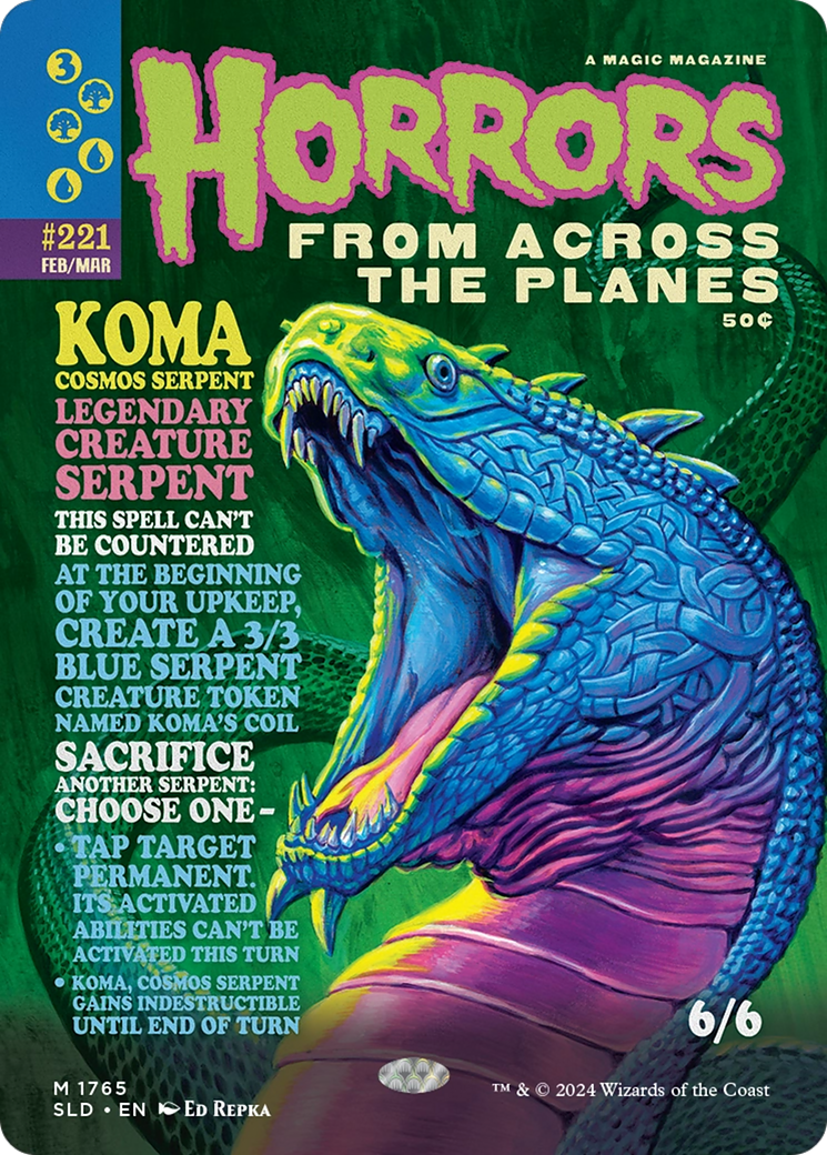 Koma, Cosmos Serpent [Secret Lair Drop Series] | Jomio and Rueliete's Cards and Comics
