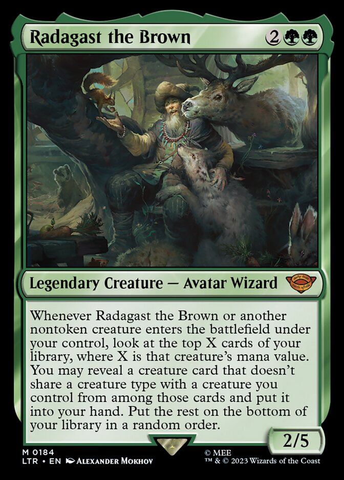 Radagast the Brown [The Lord of the Rings: Tales of Middle-Earth] | Jomio and Rueliete's Cards and Comics