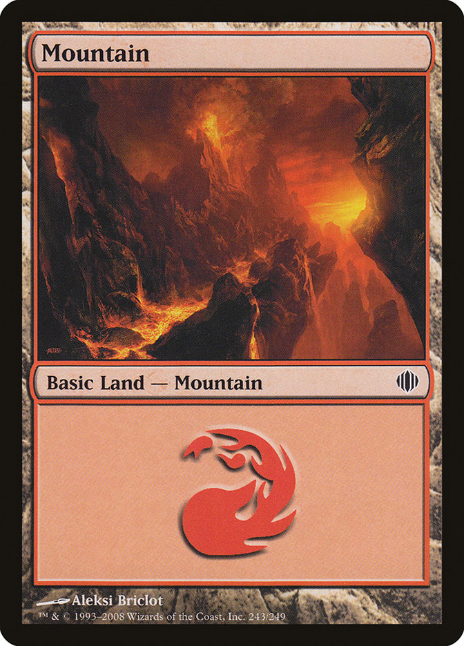 Mountain (243) [Shards of Alara] | Jomio and Rueliete's Cards and Comics