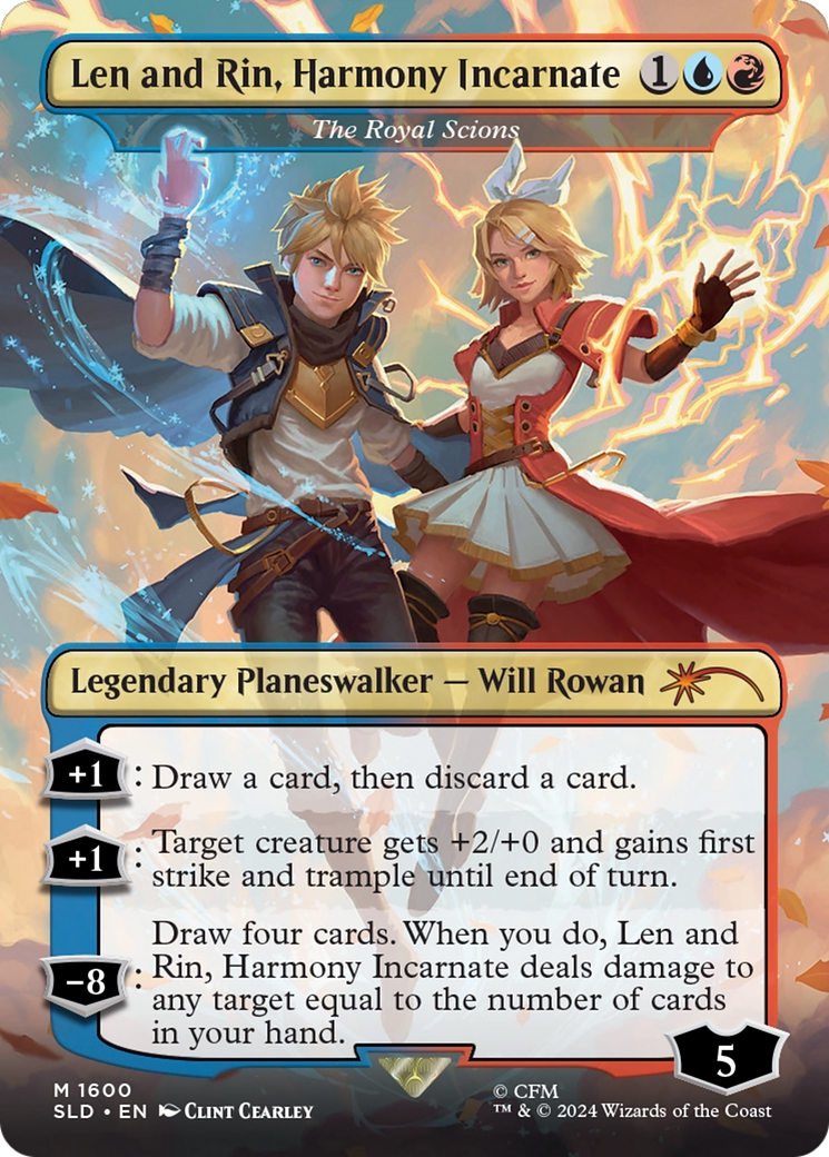 Len and Rin, Harmony Incarnate - The Royal Scions [Secret Lair Drop Series] | Jomio and Rueliete's Cards and Comics
