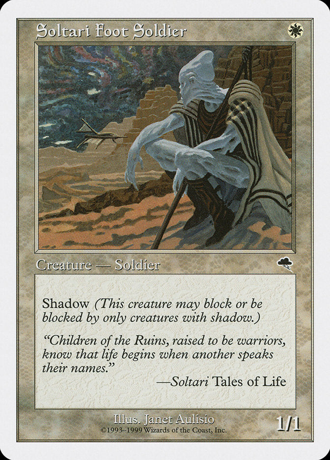 Soltari Foot Soldier [Battle Royale] | Jomio and Rueliete's Cards and Comics