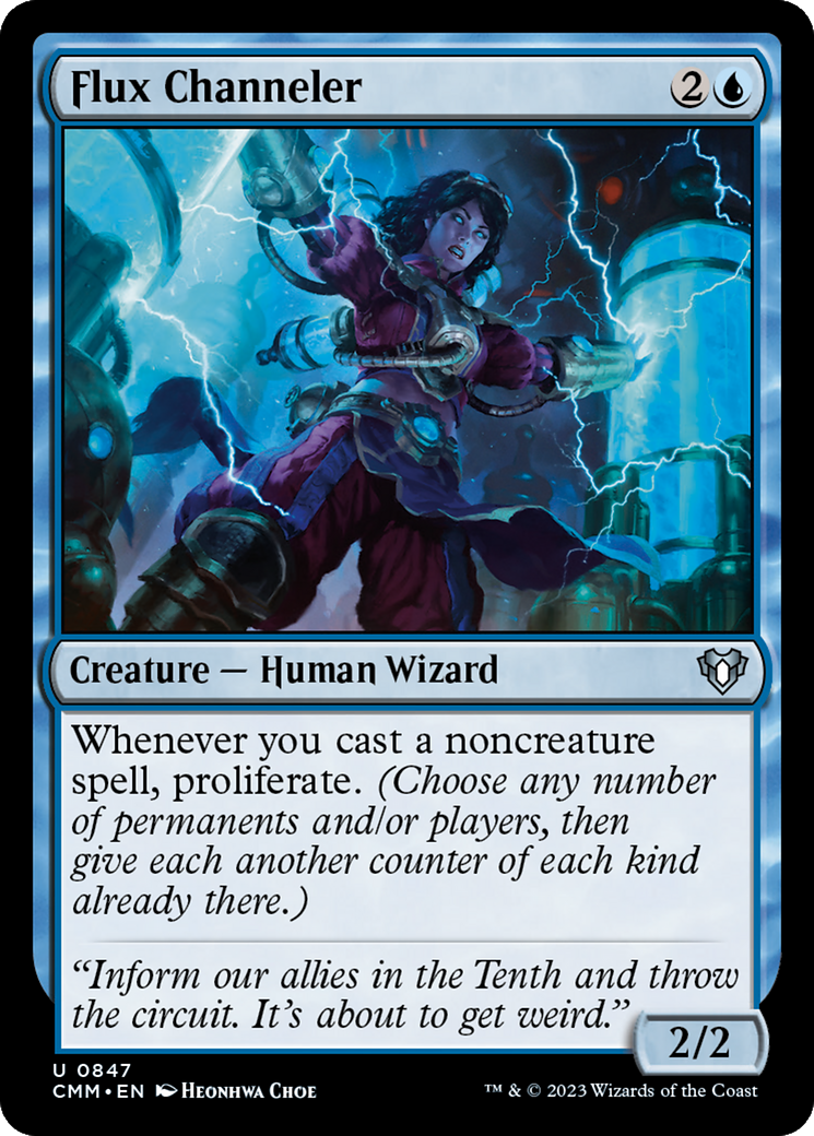 Flux Channeler [Commander Masters] | Jomio and Rueliete's Cards and Comics