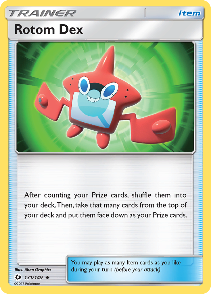Rotom Dex (131/149) [Sun & Moon: Base Set] | Jomio and Rueliete's Cards and Comics