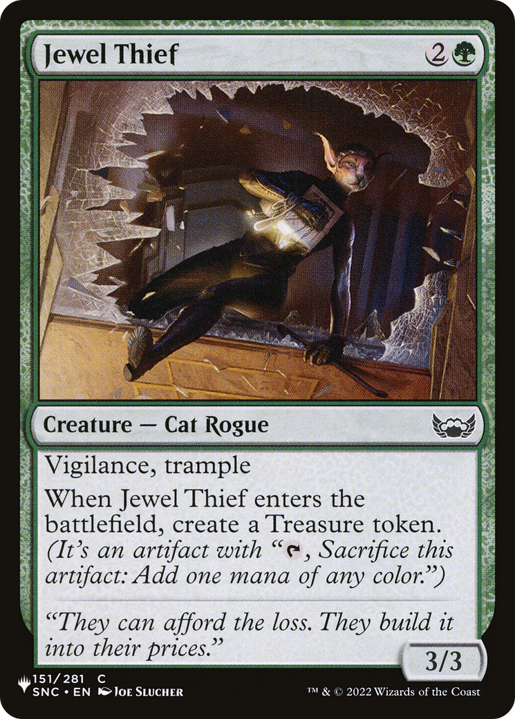 Jewel Thief [The List] | Jomio and Rueliete's Cards and Comics