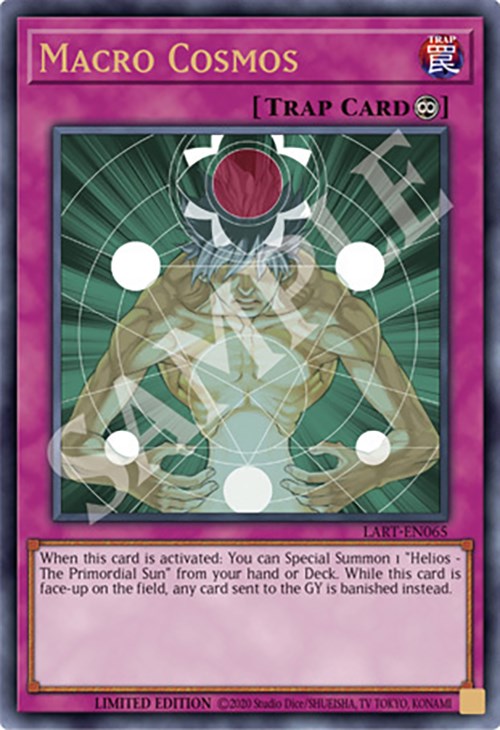Macro Cosmos [LART-EN065] Ultra Rare | Jomio and Rueliete's Cards and Comics