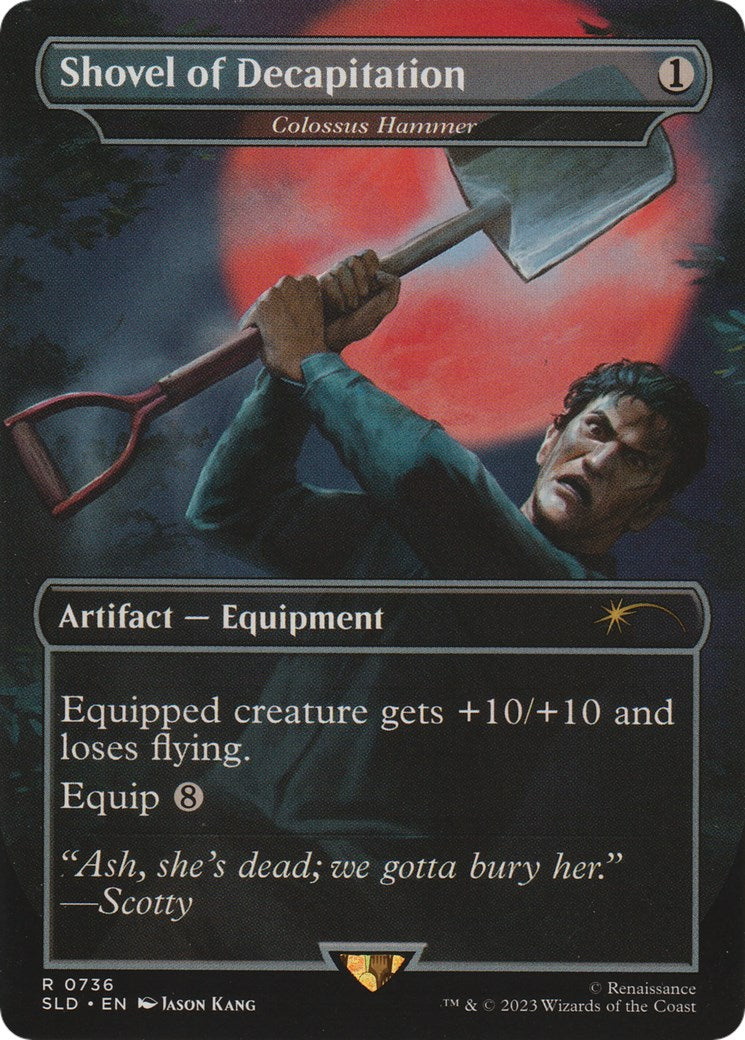 Shovel of Decapitation - Colossus Hammer [Secret Lair Drop Series] | Jomio and Rueliete's Cards and Comics