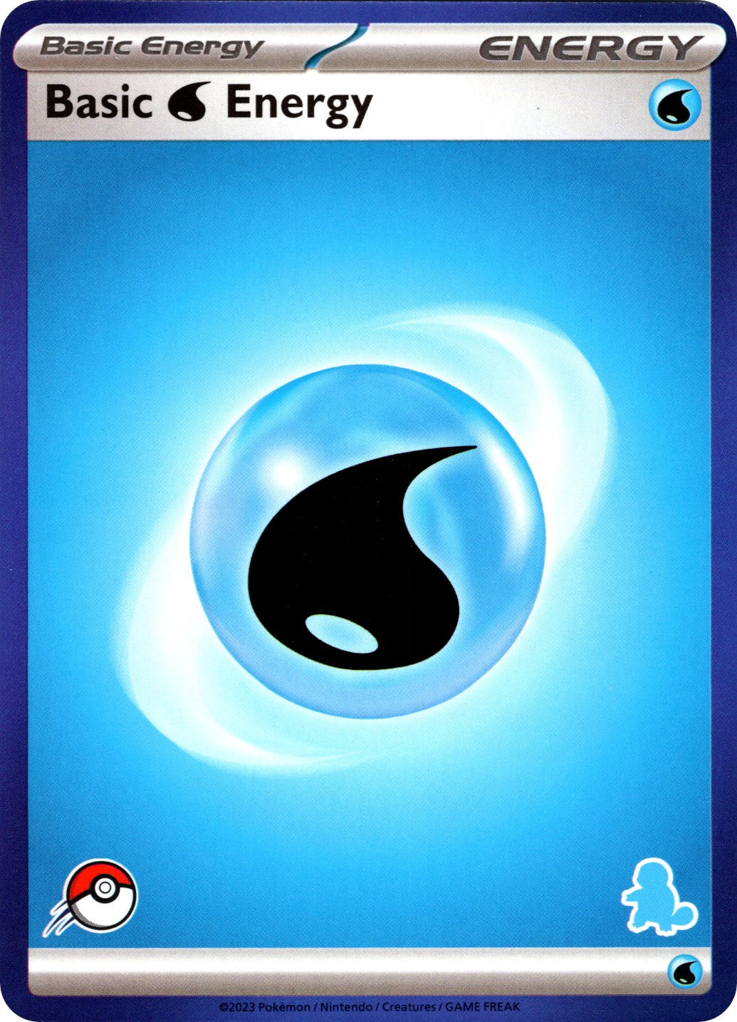 Basic W Energy (Blue Border) [My First Battle] | Jomio and Rueliete's Cards and Comics
